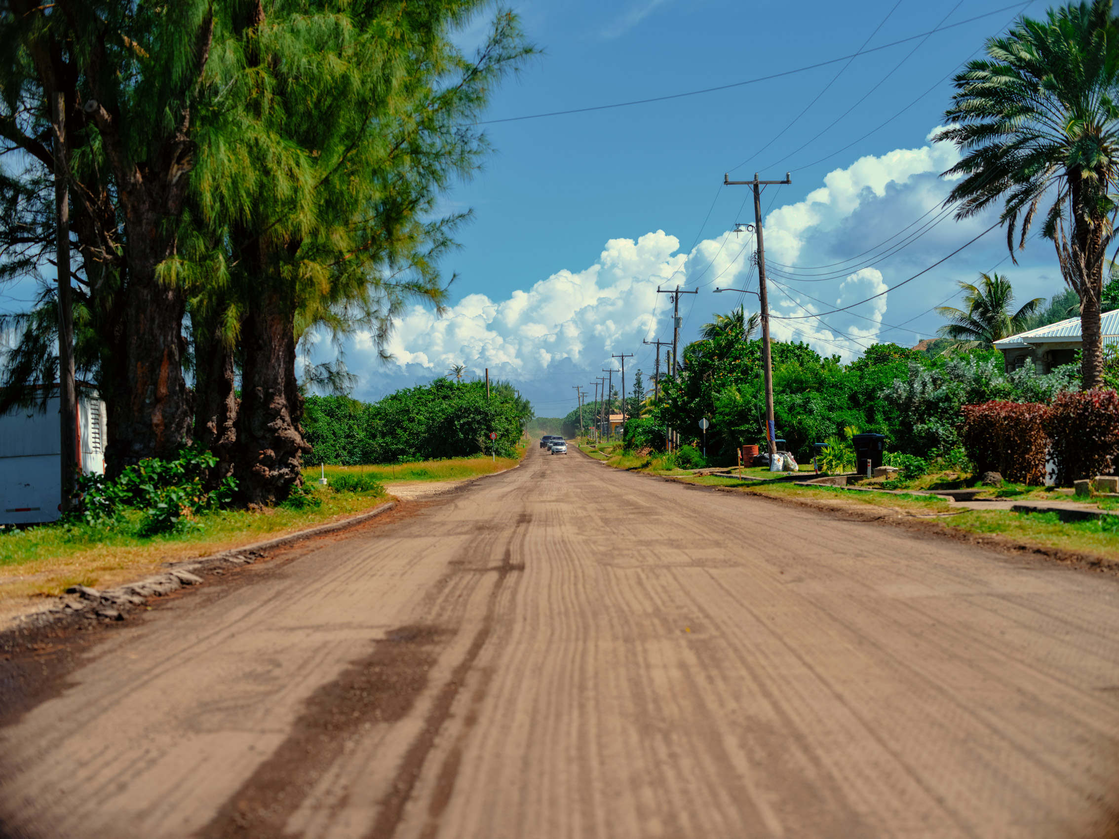 A-BEAUTIFUL-VANISHING-POINT-OF-VIEW-OF-A-ROAD-TO-bathsheba-IN-BARBADOS