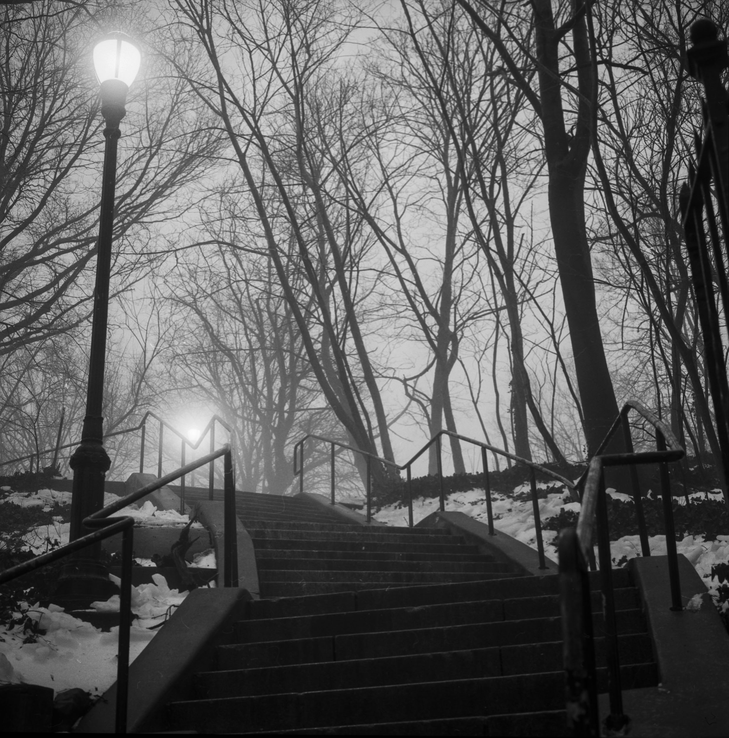 A-BLACK-AND-WHITE-MEDIUM-FORMAT-FILM-LONG-EXPSOURE-AT-NIGHT-IN-PROSPECT-PARK