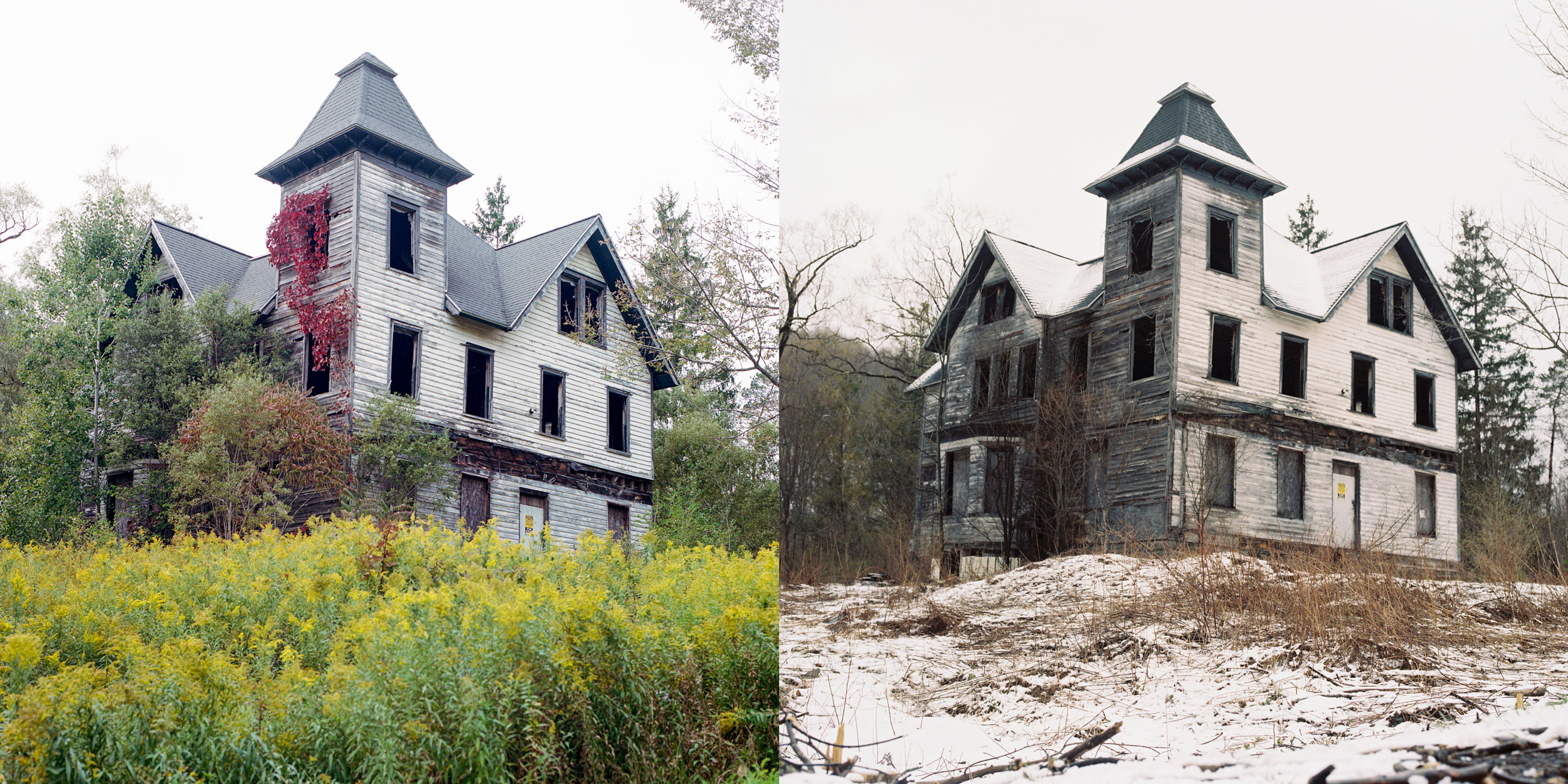 AN-ABANDONED_MANSION_SITS_UPON-THE-TOP-OF-A-HILL-IN-ROXBURY-NEW-YORK