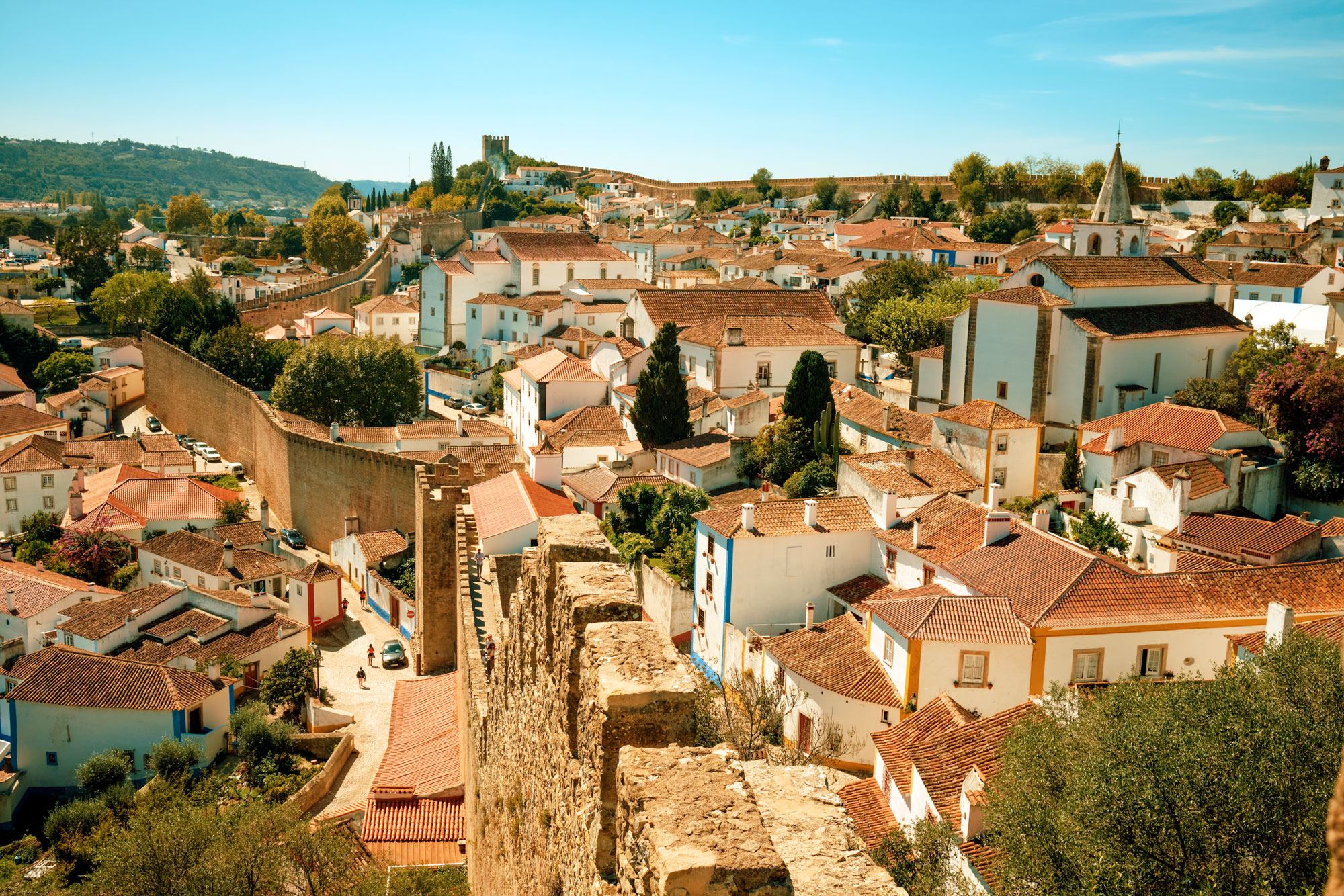 THE-BEAUTIFUL-AND-ANCIENT-CITY-OF-OBIDOS-FROM-THE-OUTER-CASTLE-WALLS-