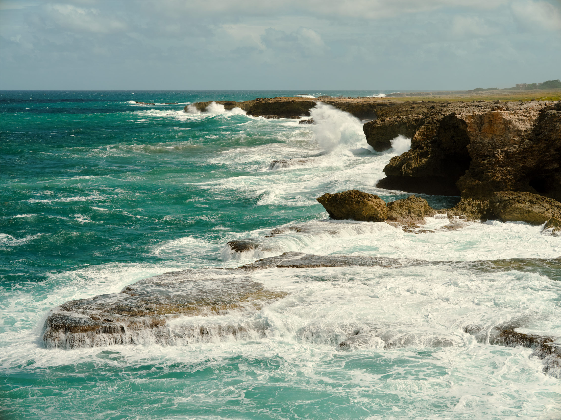 -WAVES-POUND-THE-ROCKS-AT-ANIMAL-FLOWER-BAY-IN-BARBADOS