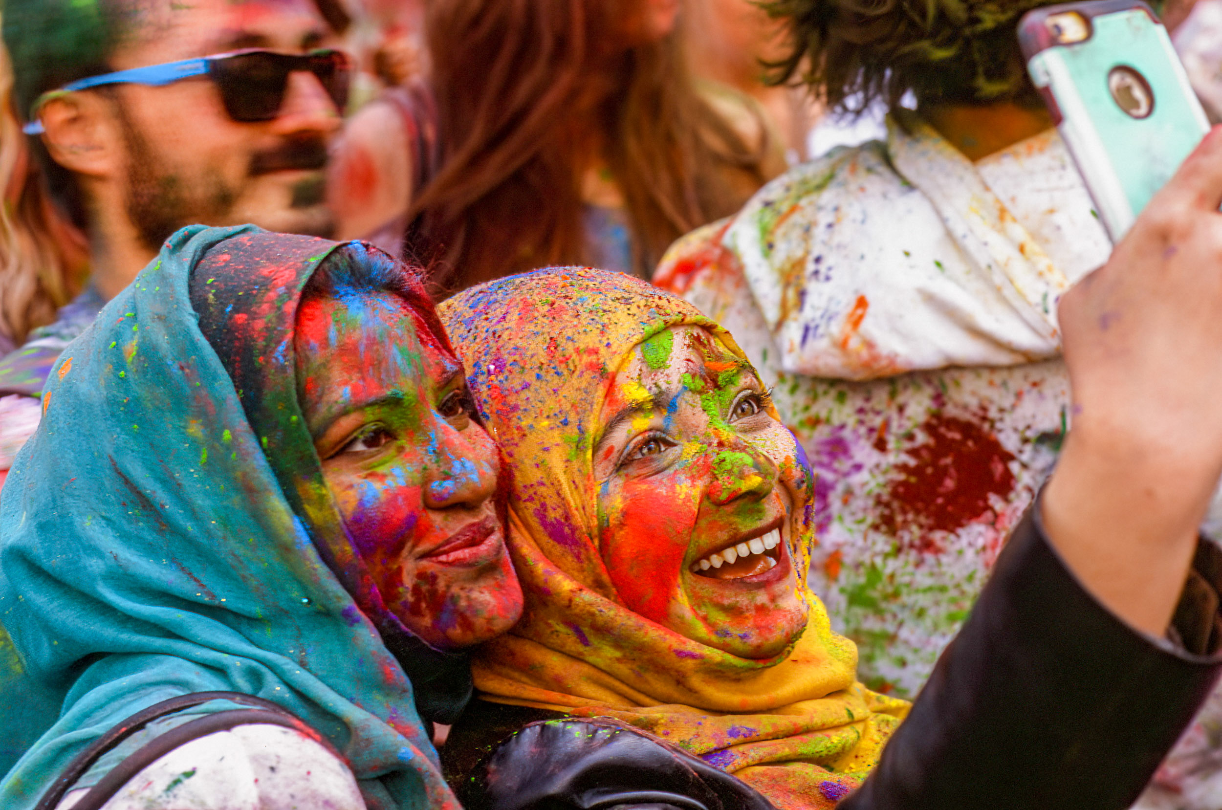 SELFIE FOR HOLI FESTIVAL
